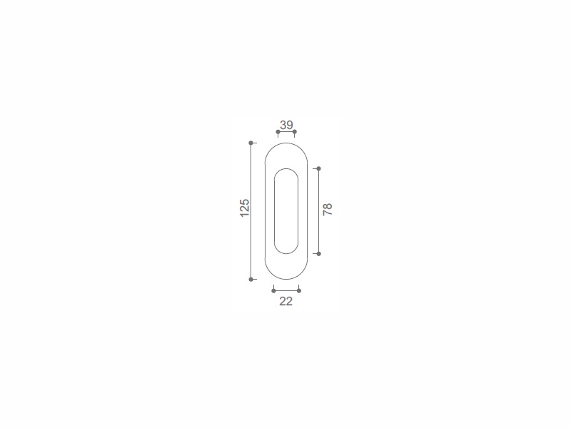 Flush Handle For Sliding Door