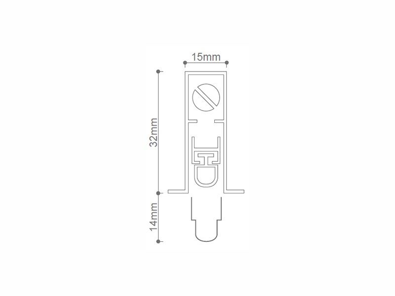 Mortice Retractable Door Seal