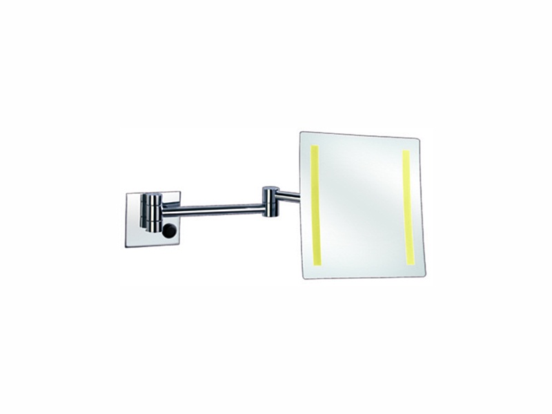 Single-Sided Square LED Makeup Mirror