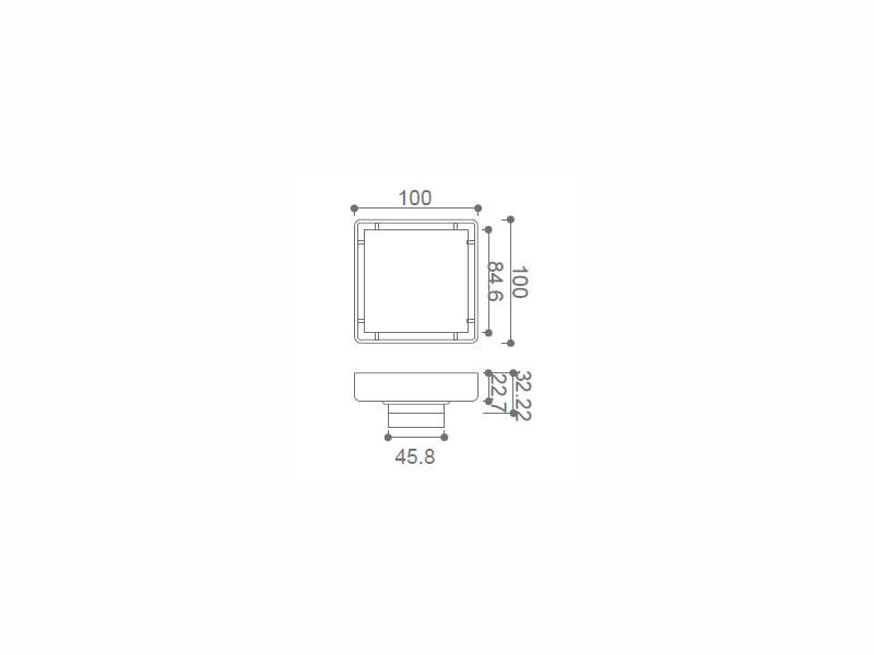 Concealed Floor Drain