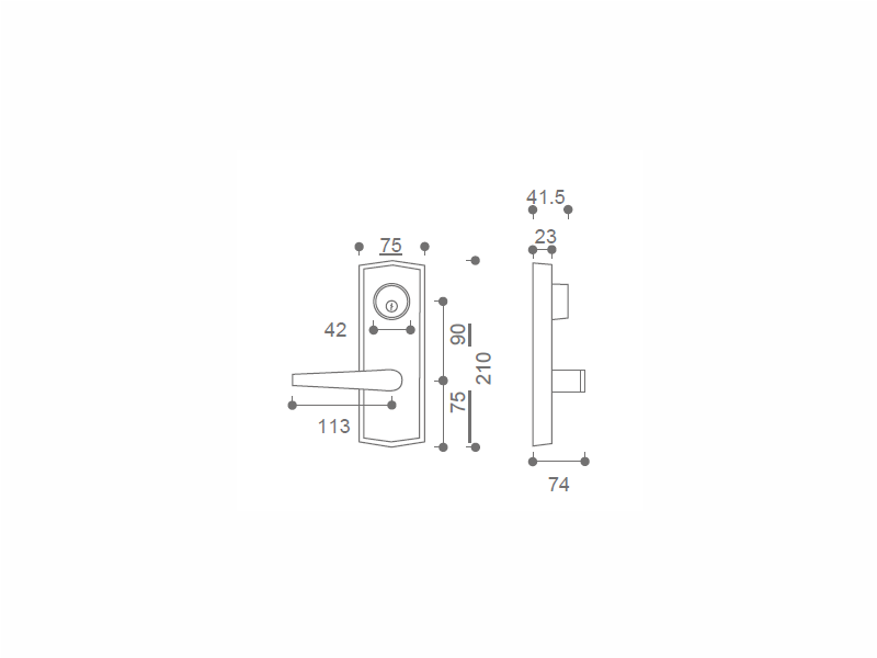 Lever Escutcheon Trim